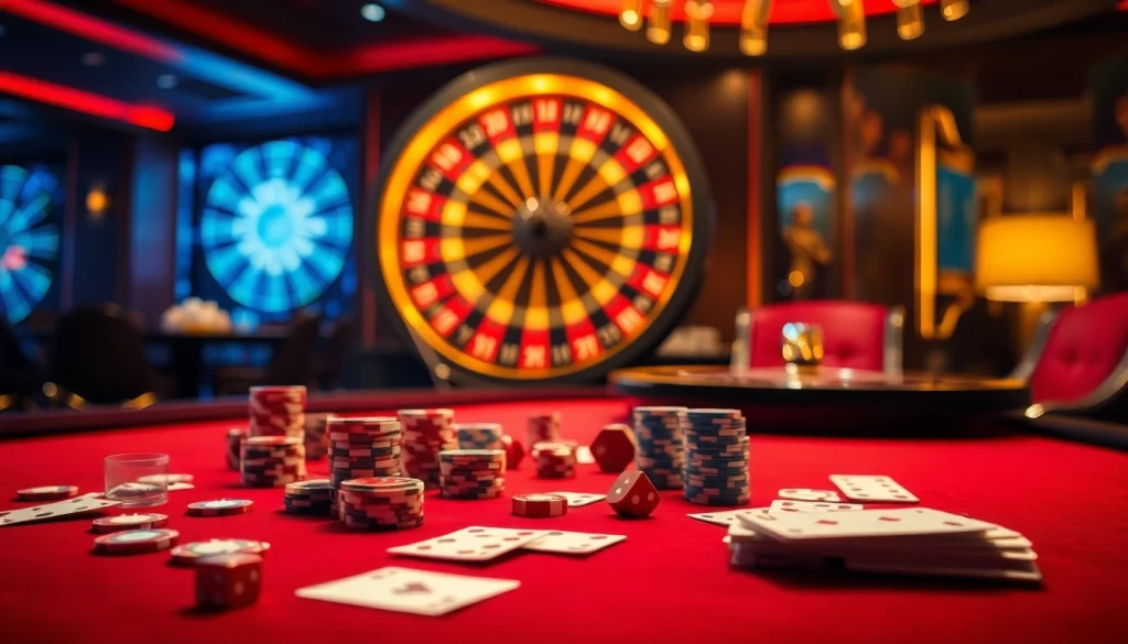 Experience the thrill of casino en ligne francais with luxury poker and roulette ambiance