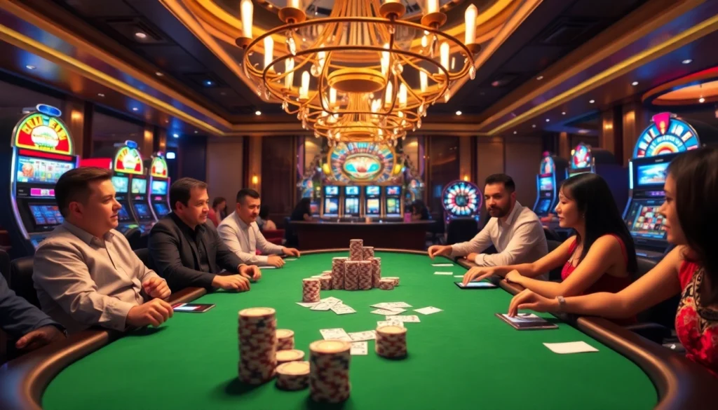 Experience the thrilling action at https://tk888.it.com/ with high-stakes poker games and vibrant casino ambiance.